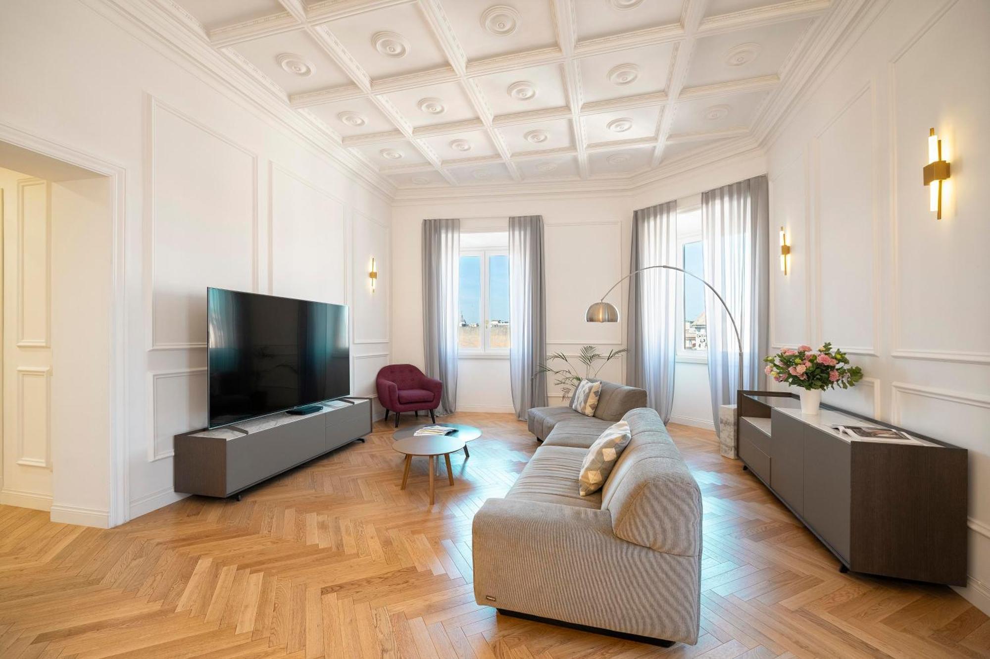 Sjr Luxury Apartment Trevi Fountain Roma Exterior foto